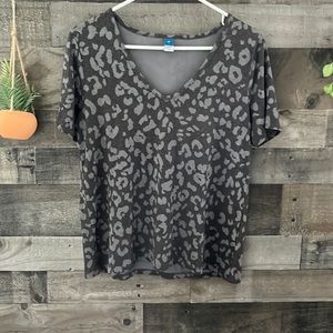 Old navy leopard top